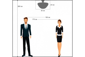 Люстра на штанге Arti Lampadari Stella Stella E 1.3.30.505 N - 2