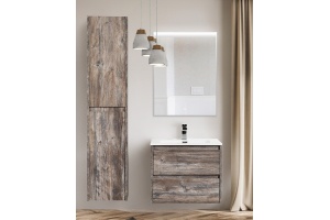 Комплект мебели BelBagno Kraft 70 темное дерево