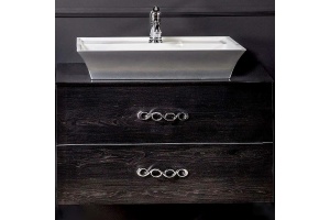 Тумба под раковину Armadi Art NeoArt 80 темное дерево