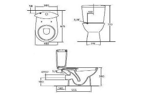 Бачок для унитаза Ideal Standard Oceane (W600901) - 2