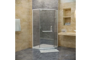 Душевой уголок RGW Hotel HO-084-W 90x90 профиль белый стекло прозрачное - 3