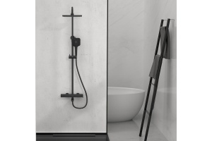 Душевая стойка Vincea Cube черный - 3