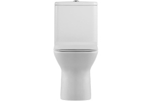Унитаз-компакт Agger белый с бачком и сиденьем микролифт - 3