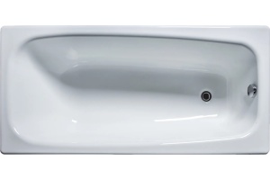 Чугунная ванна Универсал Классик 150x70 см, пристенная, белая