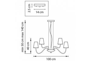 Подвесная люстра Lightstar Diafano 758162 - 3