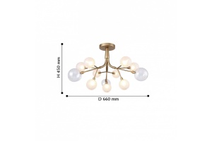 Люстра на штанге Favourite Babylon 2515-9U - 2