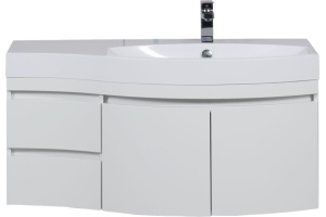 Тумба с раковиной Aquanet Опера 2-115 белая R - 2