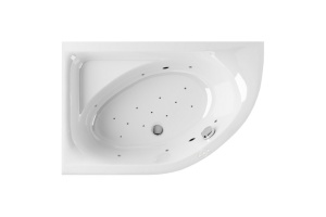 Ванна акриловая Excellent Aquaria Relax 150x100 L с гидромассажем белый - хром