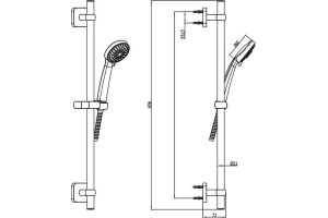 Душевой гарнитур Iddis Bild BIL3F65i16 - 2