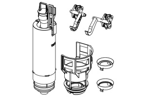 Клапан смыва TECE A 2 - 2