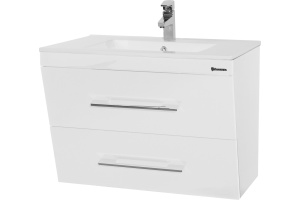 Тумба с раковиной Bellezza Берта подвесная 60 белая - 2