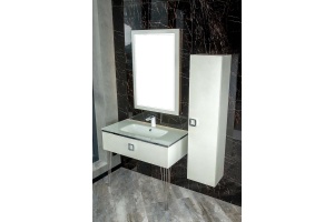 Тумба под раковину Armadi Art Lucido 80 белый  - 3