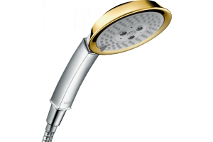 Ручной душ Hansgrohe Raindance Classic 100 3jet, хром/под золото 28548090