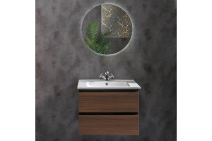 Мебель для ванной Armadi Art Capolda 65 dark wood