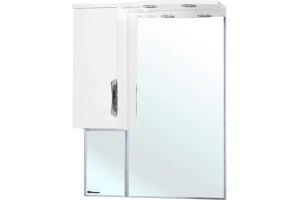 Зеркало-шкаф Bellezza Лагуна 65 L белый