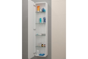 ЛОРЕНЦО Зеркало-пенал 400х1600, с розеткой LED - 2