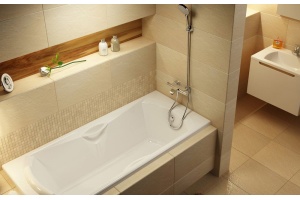 Смеситель для ванны Ravak Te хром (X070046) - 3