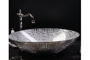 Раковина накладнаяArmadi Art NeoArt 51 серебро - 3