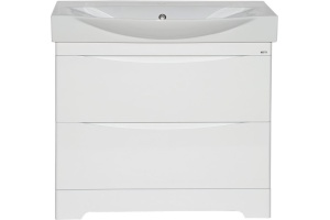 Тумба для комплекта Misty Элвис 85 белая