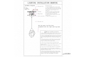 Подвесной светильник iLedex Oxygen 9701P/1 BR - 3