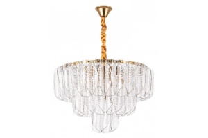 Подвесная люстра Arte Lamp Evelyn A4073LM-12PB - 3