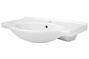 Мебельная раковина Stella Polar Байкал 75 белая