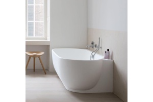 DURAVIT Комплект слива-перелива квадратно-овальный, новый, хром