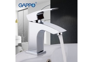 Смеситель для раковины Gappo хром глянцевый - 3