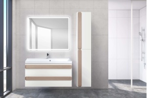Ручка для мебели BelBagno Aurora 100х8 светлое дерево - 2