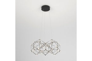 Подвесная люстра Eurosvet Uma 90169/5 черный жемчуг