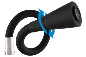 Смеситель для кухни Rav Slezak Colorado хром - черный матовый - 3