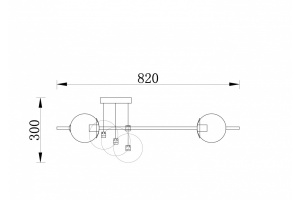 Потолочная люстра Freya Damask FR5205PL-08BS - 2