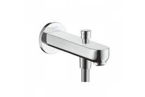 Излив на ванну 15,2 см с переключателем на душ Hansgrohe 31417000, хром
