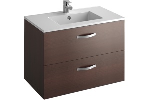 Мебель для ванной Jacob Delafon Ola 80 темный дуб - 2