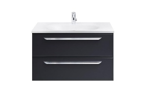 Тумба под раковину Cezares Eco 80х50 Grafito (ECO-750-2C-SO-GR-P)