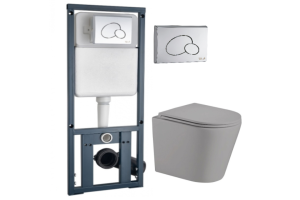 Комплект Weltwasser MARBERG 410 + SALZBACH 004 MT-GR + MAR 410 RD (10000006499)