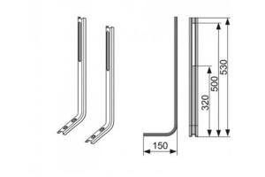 Монтажные опоры для TECEbox - 2
