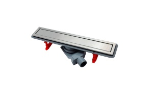 Душевой лоток Pestan Confluo Premium Line 300 черное стекло/сталь