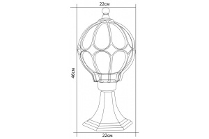 Уличный светильник Feron PL3804 11365 - 3