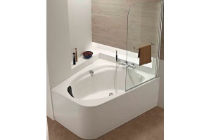 Акриловая ванна Jacob Delafon Odeon Up 139.8x139.8 см (E6070RU-00) - 3