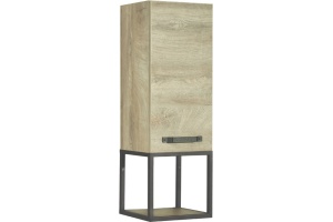 Шкаф подвесной Aquaton Лофт Фабрик 34 светлое дерево - 2