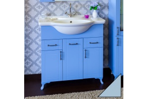 Тумба с раковиной Sanflor Глория 85 серая