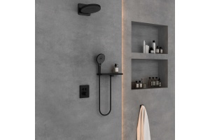 Душевой комплект Vincea Inspire с термостатом черный матовый - 3