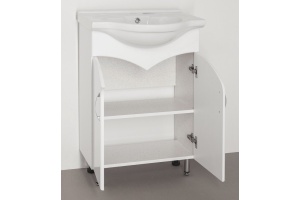 Мебель для ванной Style Line Эко Стандарт №15 60 белая - 3