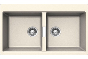 Мойка  Horizont 90 Cristadur магнолия