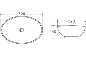 Раковина BelBagno BB1147 - 3