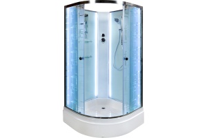 Душевая кабина Deto EM 90х90 (EM2790NLED)
