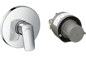 Смеситель Hansgrohe Logis 71666000 С ВНУТРЕННЕЙ ЧАСТЬЮ, для душа - 2