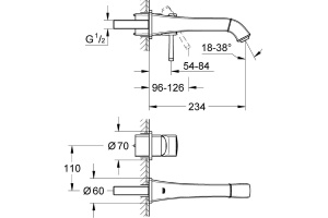 Смеситель Grohe Grandera 19930000 для раковины - 2