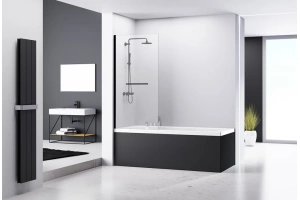 Шторка на ванну ABBER Immer Offen AG70080B - 2